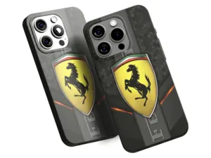 Ferrari Coque Smartphone Style Pro Max Élégance Contrôlée